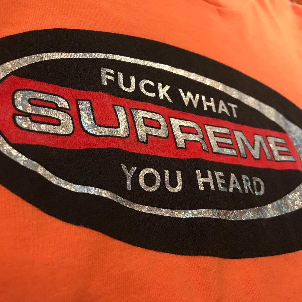 Supreme Fuck What You Heard L/S Tee